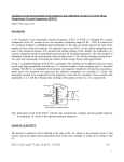 Guidelines on the determination of the sensitivity and calibration of