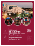 16th Annual St. Jude/PIDS Pediatric Infectious Diseases Research