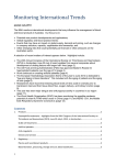 July 2013 Monitoring International Trends