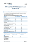 XD 3.6 DICOM Conformance Statement