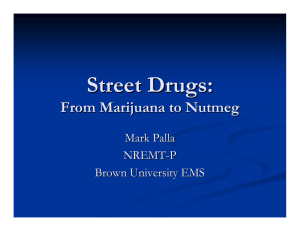 Mark Palla Street Drugs