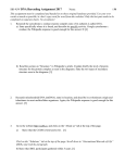 SBI 4UW DNA Barcoding Assignment