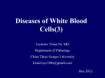 Diseases of White Blood Cells(3)