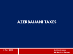 Competition legislation overview (Azerbaijan)