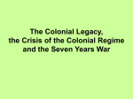 Lecture 2: The Colonial Legacy