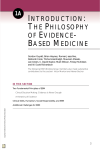 introduction: the philosophy of evidence- based medicine