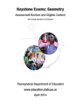 Assessment Anchors/Eligible Content