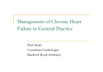 Management of Chronic Heart Failure in General