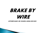 Brake By Wire - ja505 - electronic automotive