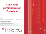 Audit Prep Communication Overview