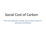Calculating the Social Cost of Carbon