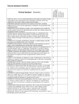 Priority Standards Checklist Priority Standard Geometry PRIORITY