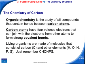 2–3 Carbon Compounds