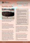 Soluble rocks - British Geological Survey