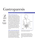 Gastroparesis - Syracuse Gastroenterological Associates