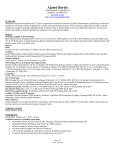 Ajamu`s résumé in MS-Word 2000 (*) format