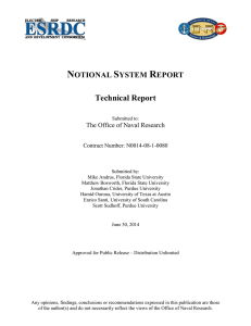 Notional System Report Two - Rev18