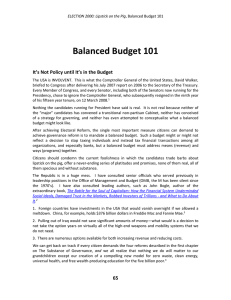 A-00-05 Balanced Budget 101 4.5