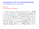 the secret life of a mathematician