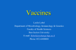 Why Synthetic Peptide Vaccines?