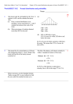 WorkSHEET 10.2 Normal distribution and probability