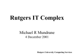 Rutgers IT Complex