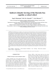 Hjermann et al. 2004 - Fisheries Acoustics Research