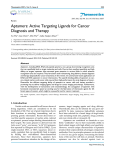 Theranostics Aptamers: Active Targeting Ligands for Cancer