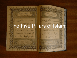 5 Pillars of Islam - Abdur Rahman`s Corner
