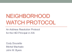 Neighborhood Watch Protocol