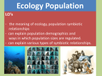 Ecology Population