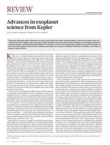 Advances in exoplanet science from Kepler (Lissauer et al. 2014)