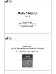 Data Mining - Department of Computer Science