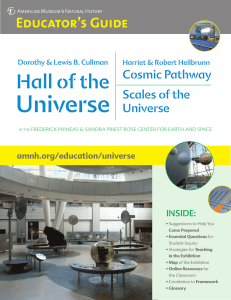 Educator`s Guide to the Cullman Hall of the Universe, Heilbrunn