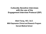 Cultural Barriers to Adequate Detection and Management of Major