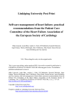 Self-care management of heart failure: practical