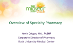 Overview of Specialty Pharmacy