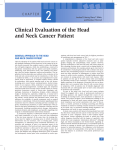 Clinical Evaluation of the Head and Neck Cancer Patient