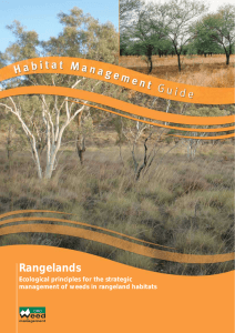 Rangelands – Habitat Management Guide