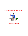 Pre-Hospital Patient Assessment