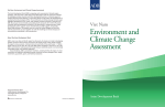 Environment and Climate Change Assessment