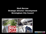 City Centre Development and Design Birmingham