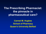 The Prescribing Pharmacist - Fundación Pharmaceutical Care