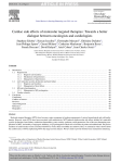 Cardiac side effects of molecular targeted therapies - e-ESO