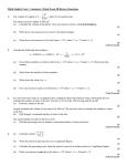 2015-16 Semester I IB Review Questions