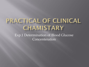Practical of Clinical Chamistary