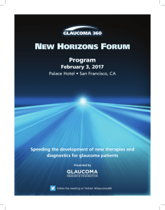 the 2017 New Horizons Forum program