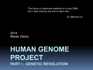 The Human Genome.