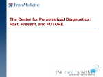 Center for Personalized Diagnostics: CLL, MM, and