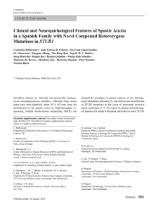 Clinical and Neuropathological Features of